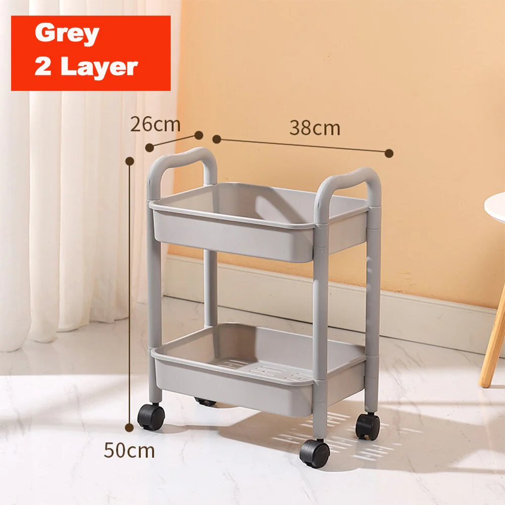 Multi-Layer Storage Trolley Rack - Image 4