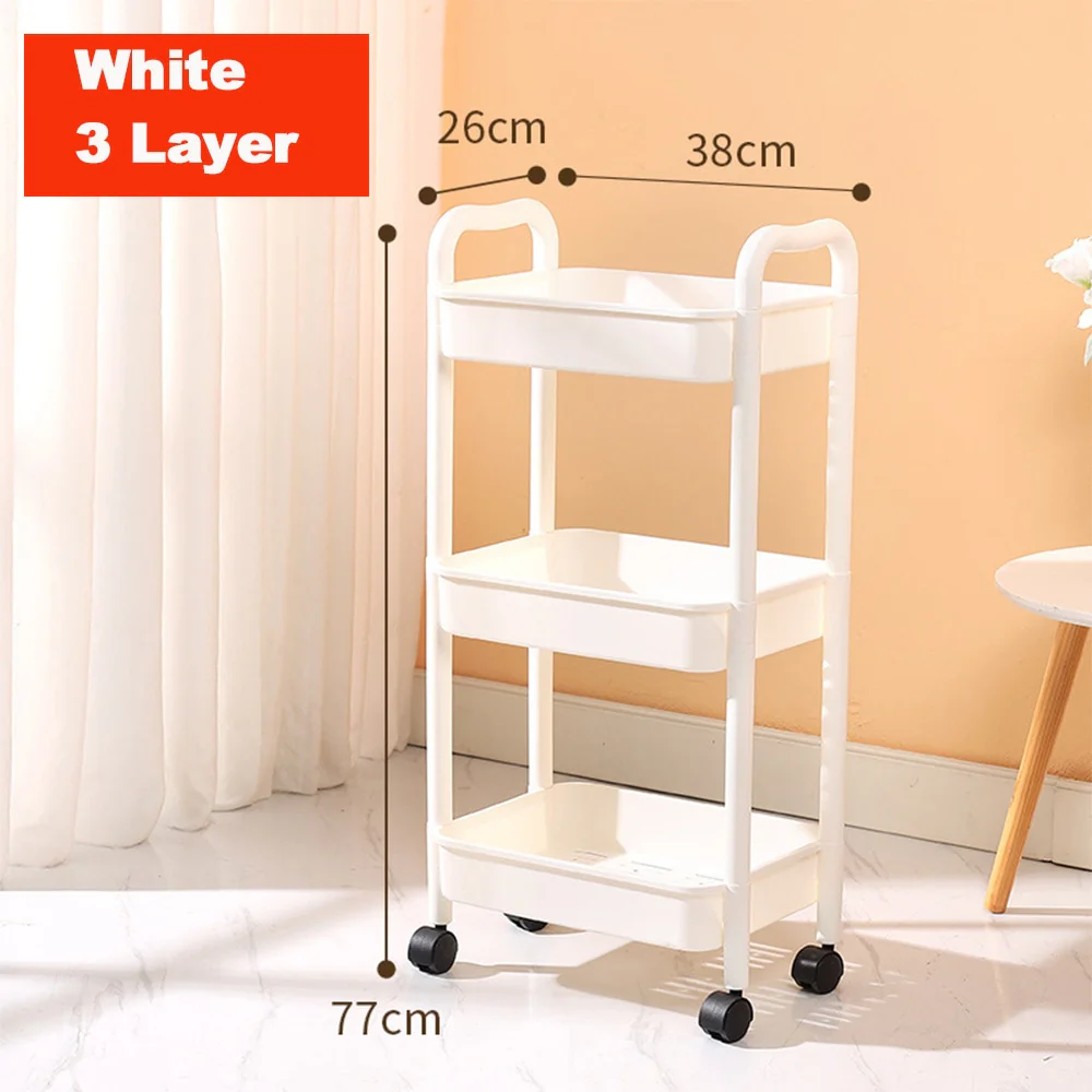 Multi-Layer Storage Trolley Rack - Image 5