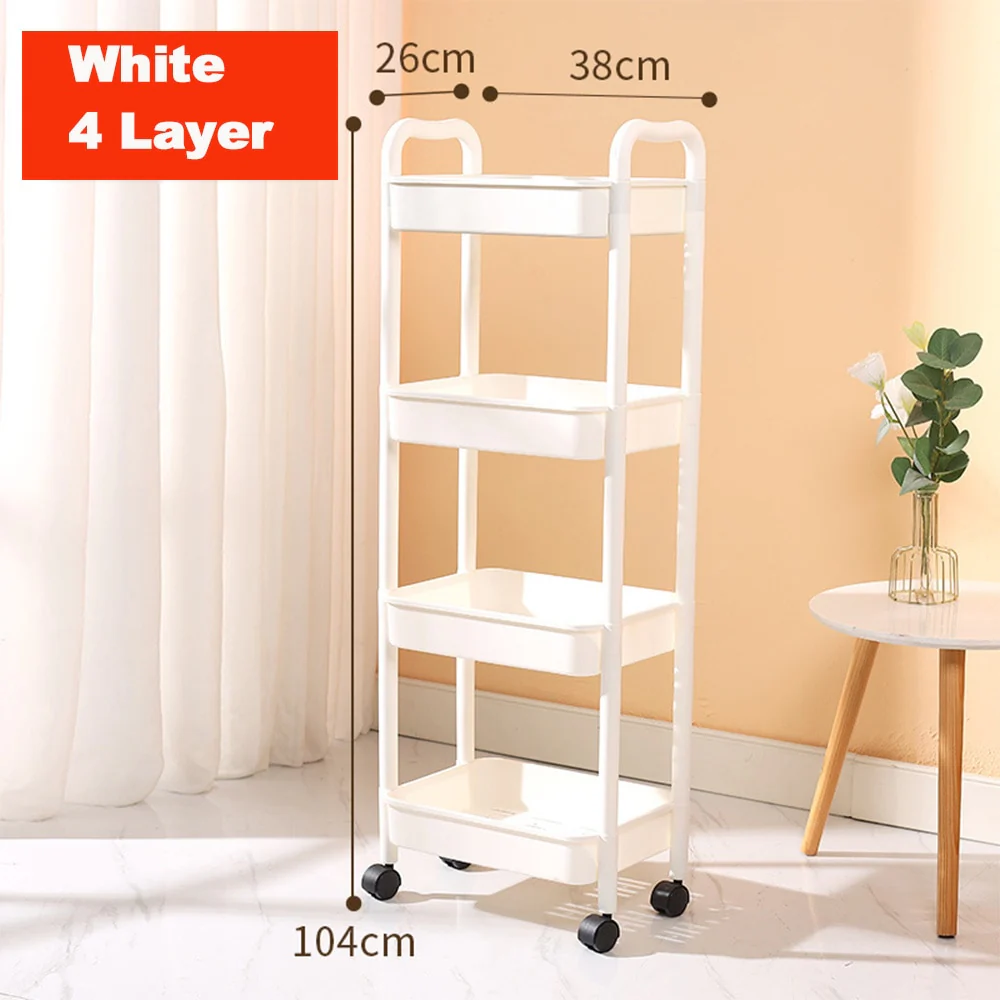 Multi-Layer Storage Trolley Rack - Image 6