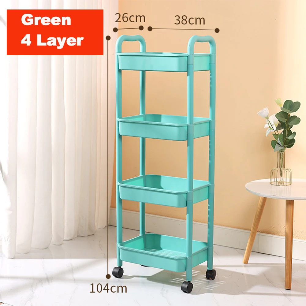 Multi-Layer Storage Trolley Rack - Image 9