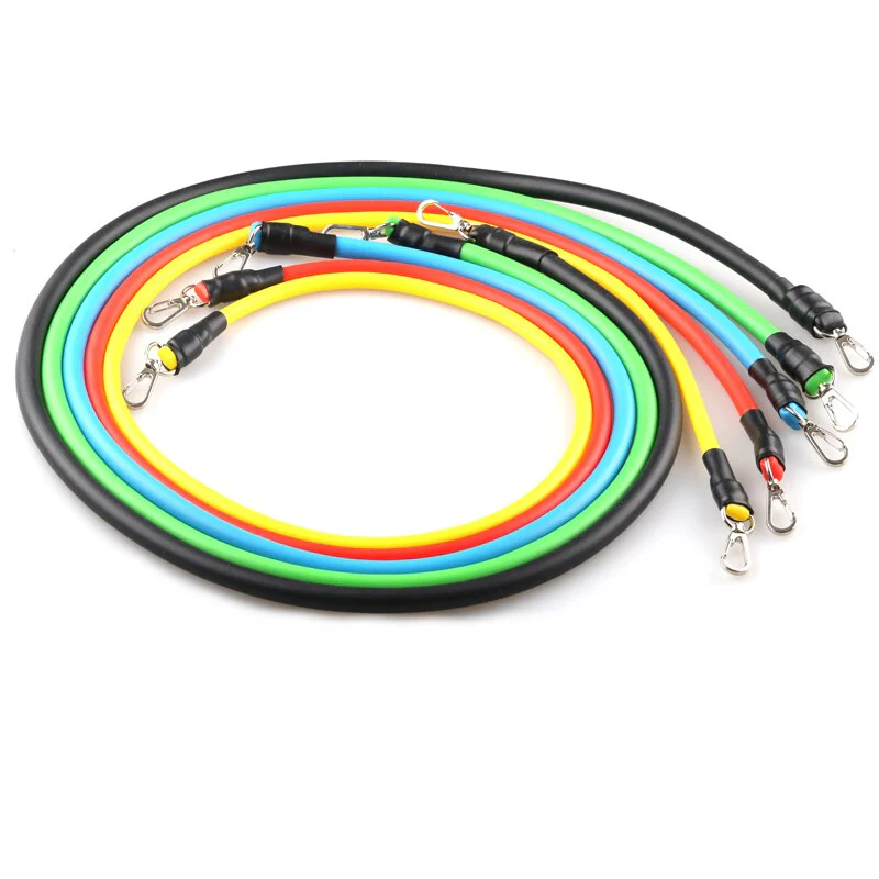 11-piece Set Multi-purpose Resistance Band - Image 7