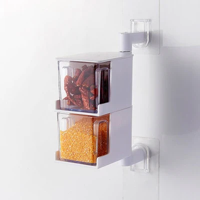 Multi-Tier Rotating Spice Jar Rack - Image 10