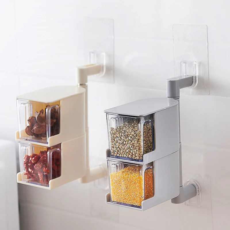 Multi-Tier Rotating Spice Jar Rack - Image 13