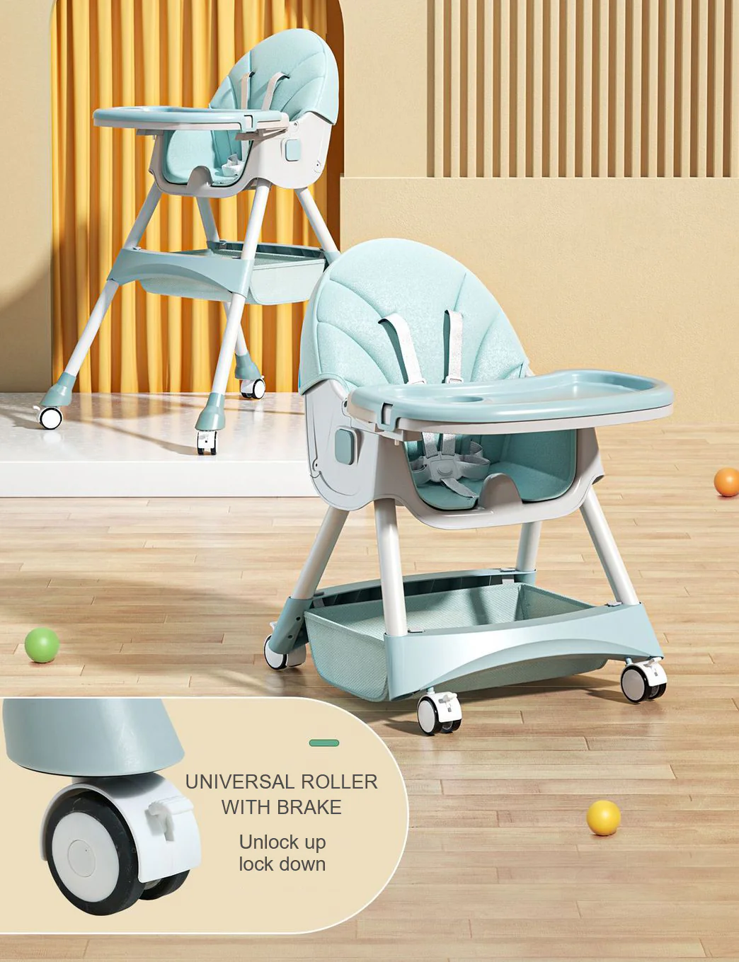 Multifunctional Baby Dining Chair - Image 14