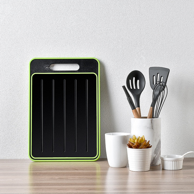 Multifunctional Defrosting Tray Cutting Board - Image 3