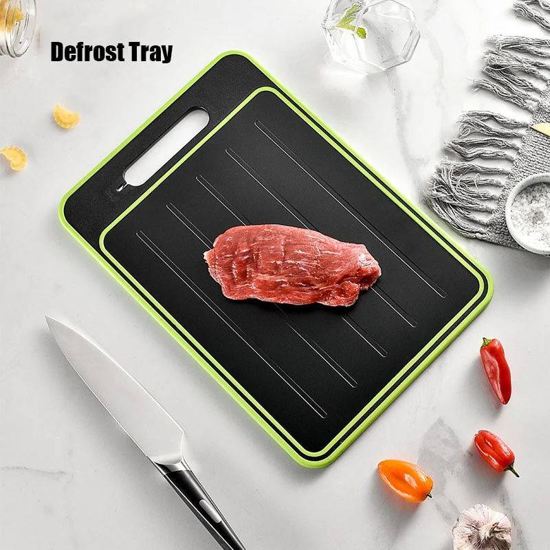 Multifunctional Defrosting Tray Cutting Board - Image 7