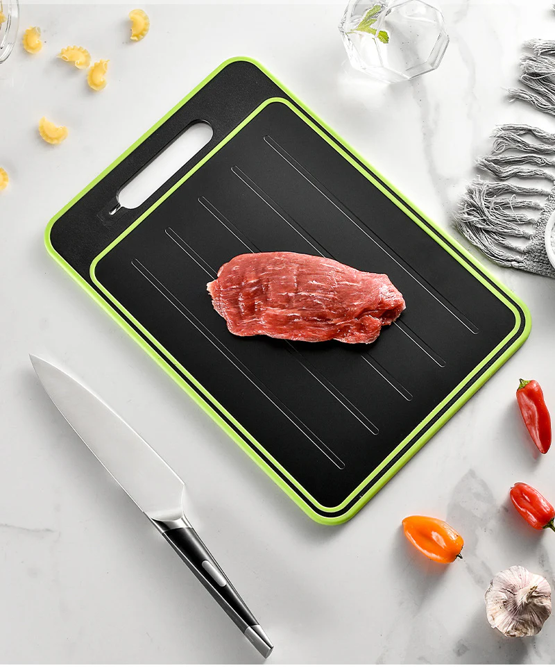 Multifunctional Defrosting Tray Cutting Board - Image 8
