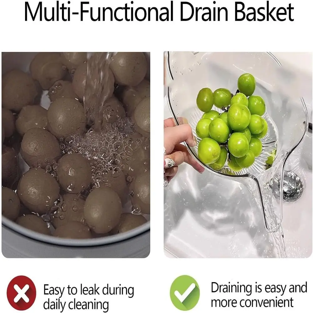 Multifunctional Drain Basket Bowl - Image 4