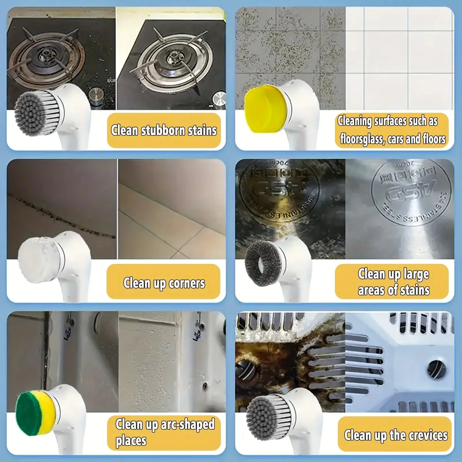 Multifunctional Electric Cleaning Brush - Image 5