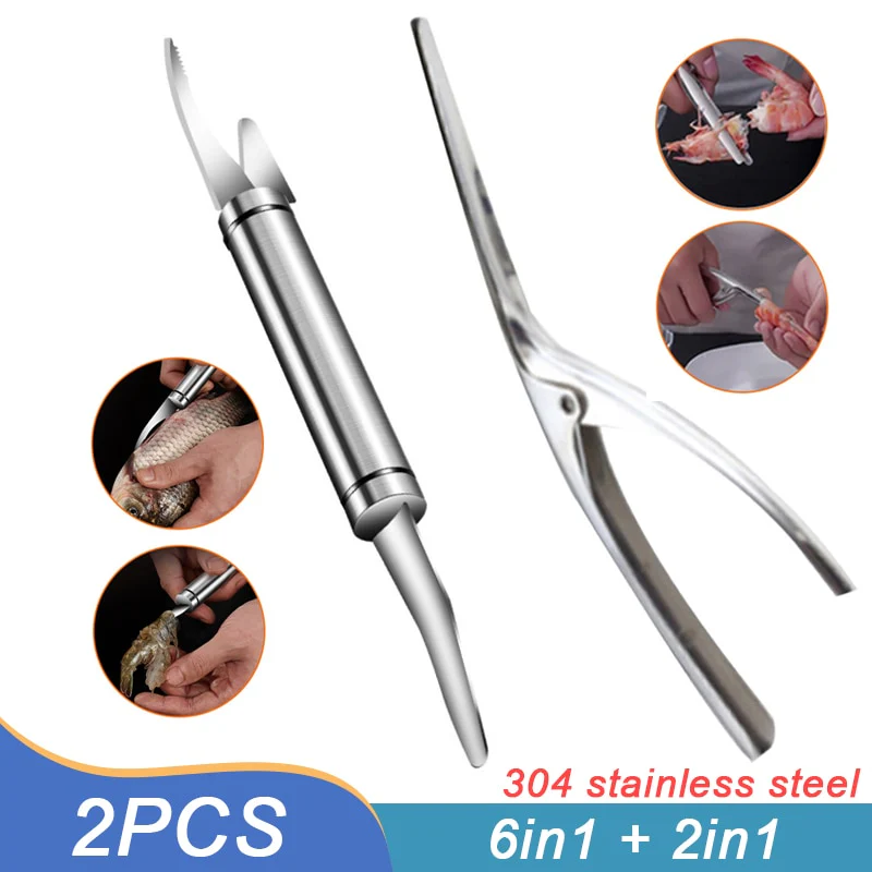 Multifunctional Fish Shrimp Peeler Cut Knife - Image 10