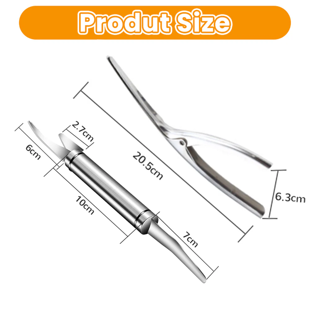 Multifunctional Fish Shrimp Peeler Cut Knife - Image 19