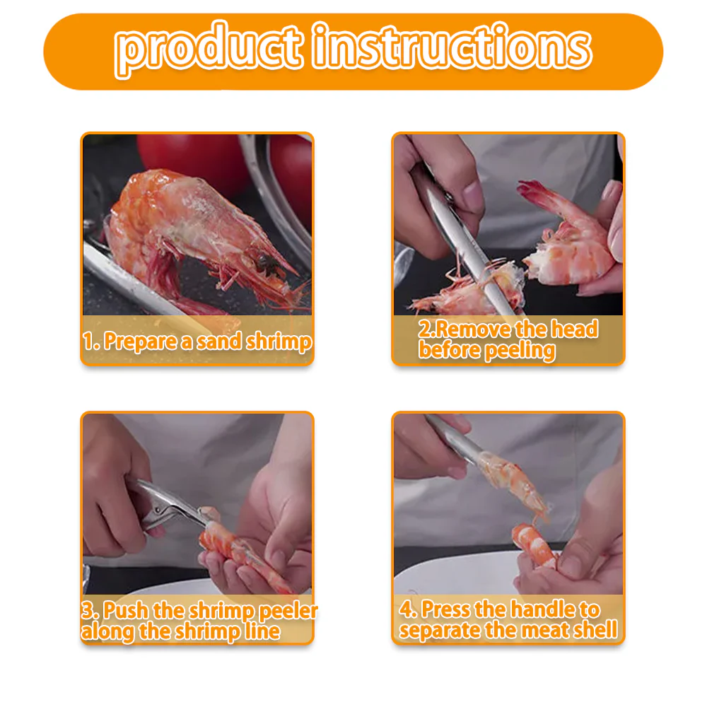 Multifunctional Fish Shrimp Peeler Cut Knife - Image 20