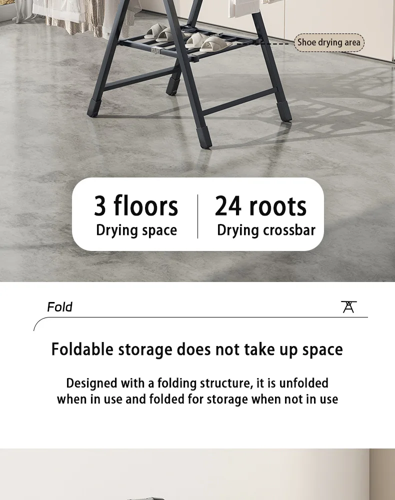 Multifunctional Folding Rack - Image 12