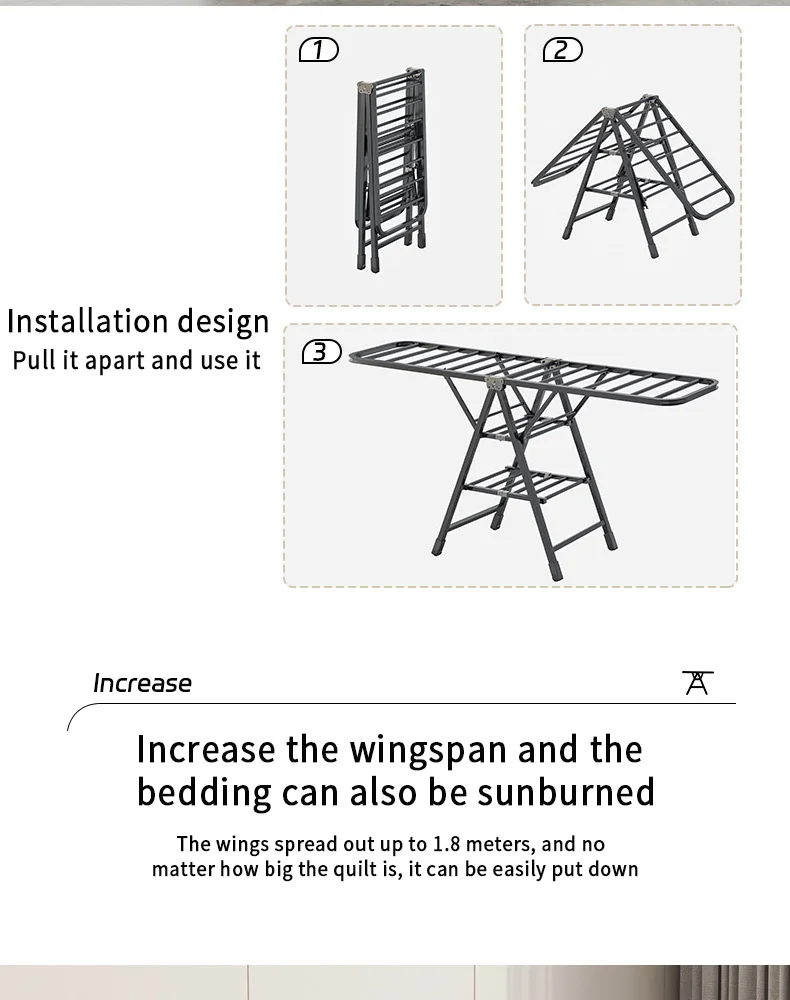 Multifunctional Folding Rack - Image 13