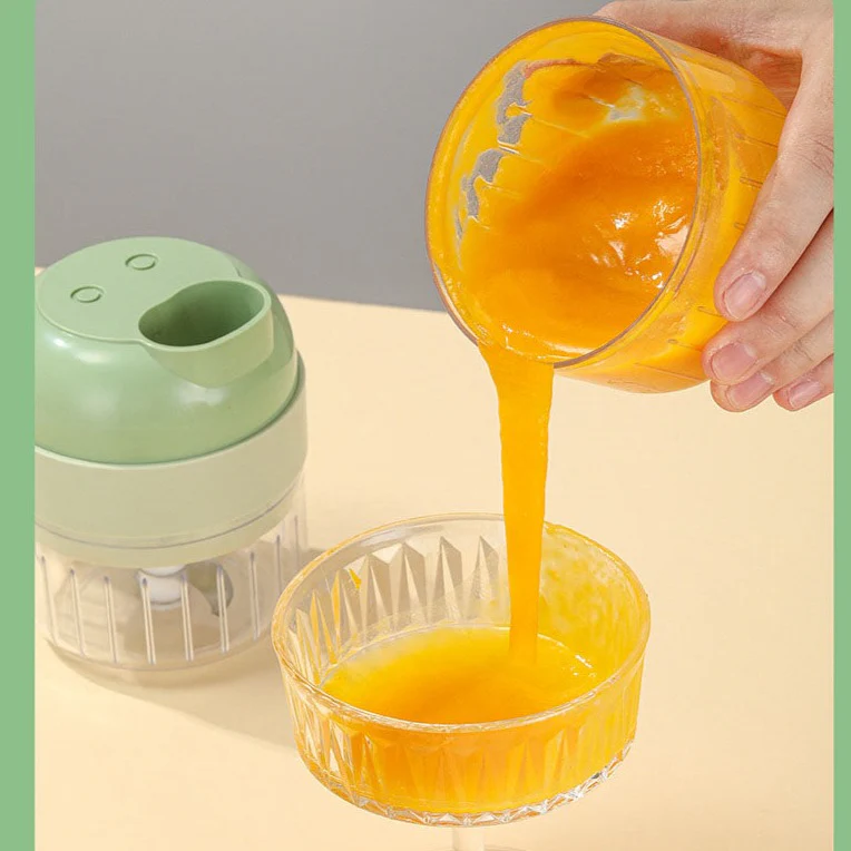 Multifunctional Handheld Slicer Brush Chopper Set - Image 11