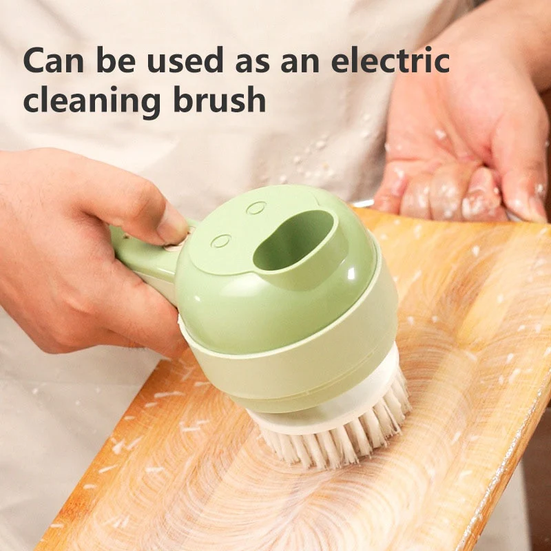 Multifunctional Handheld Slicer Brush Chopper Set - Image 7
