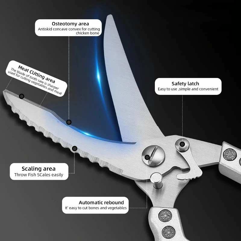 Multifunctional Kitchen Scissors - Image 6