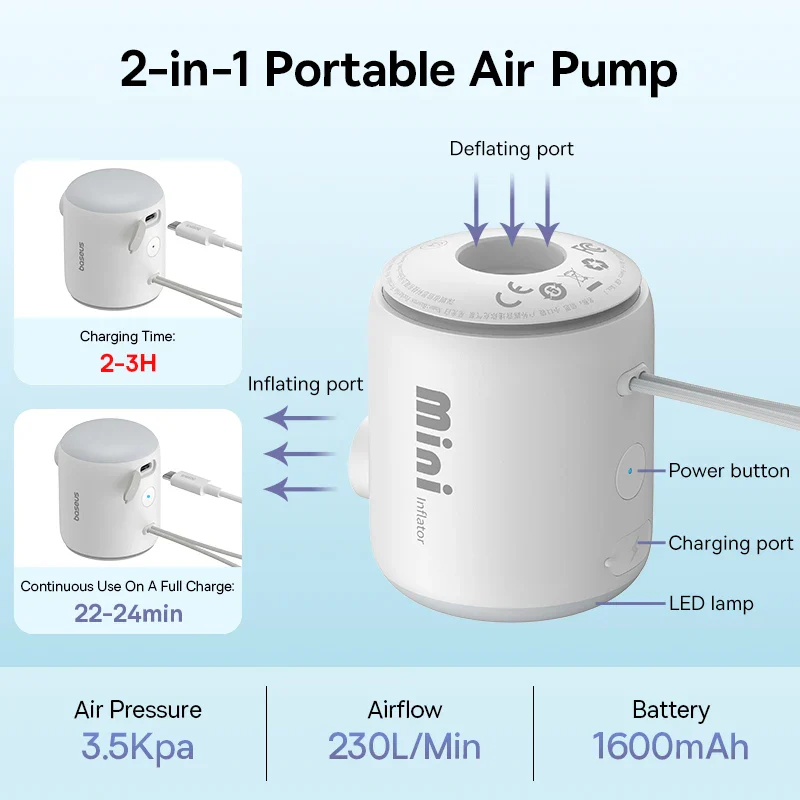 Multifunctional Smart Air Pump - Image 2
