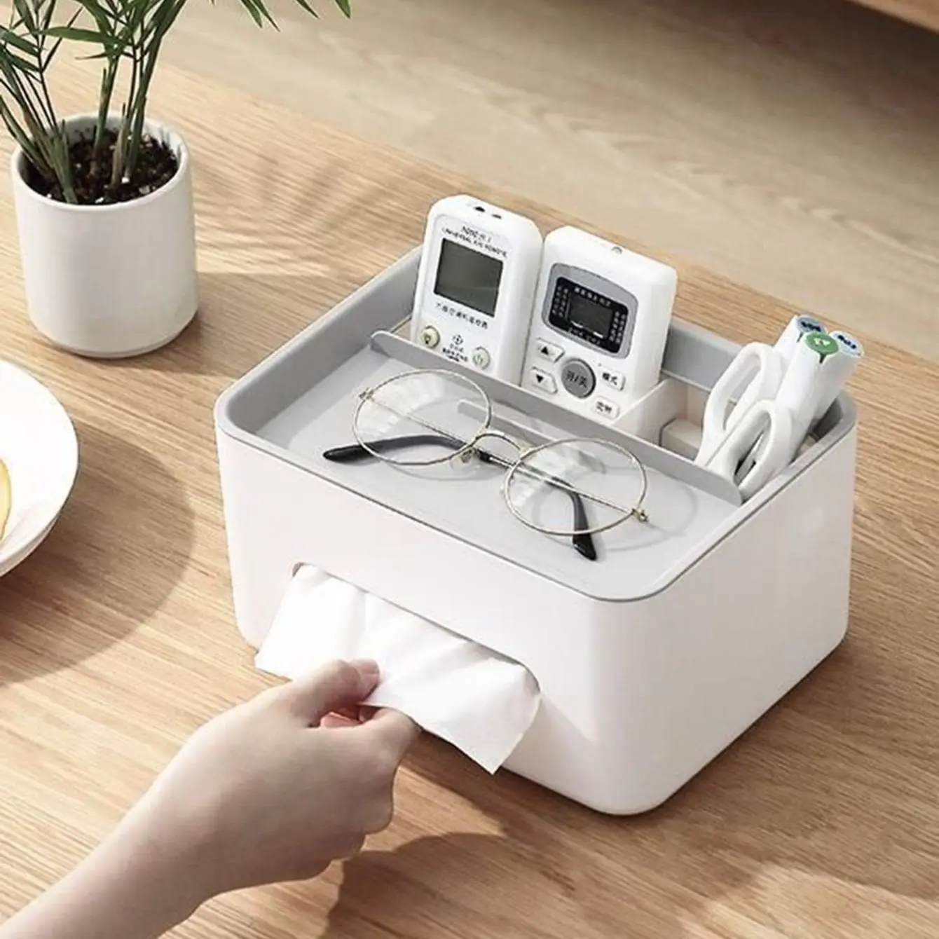 Multifunctional Tissue Storage Box - Image 2