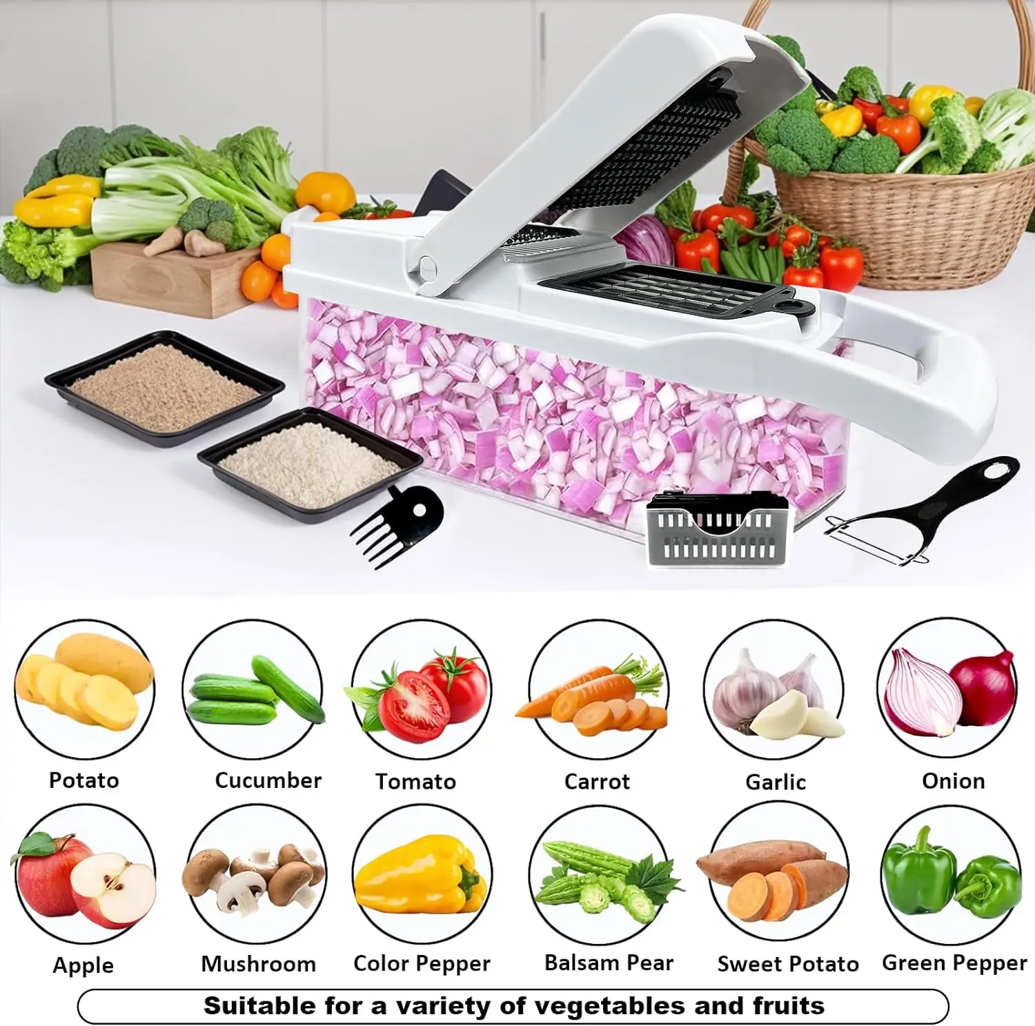 Multifunctional Vegetable Chopper - Image 16