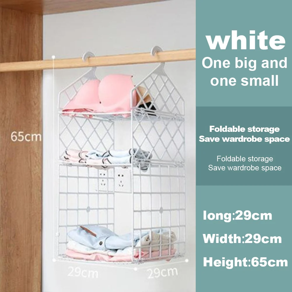 Multilayer Hanging Clothes Shelves - Image 11
