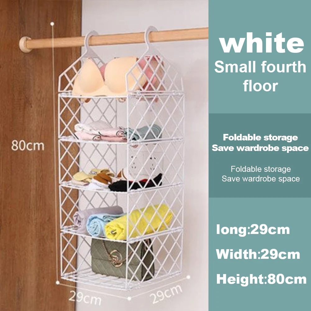 Multilayer Hanging Clothes Shelves - Image 12