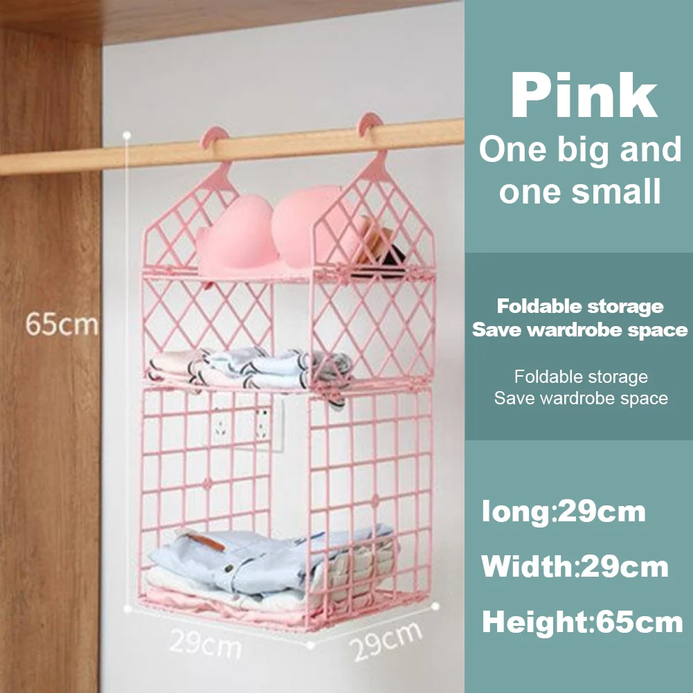 Multilayer Hanging Clothes Shelves - Image 13