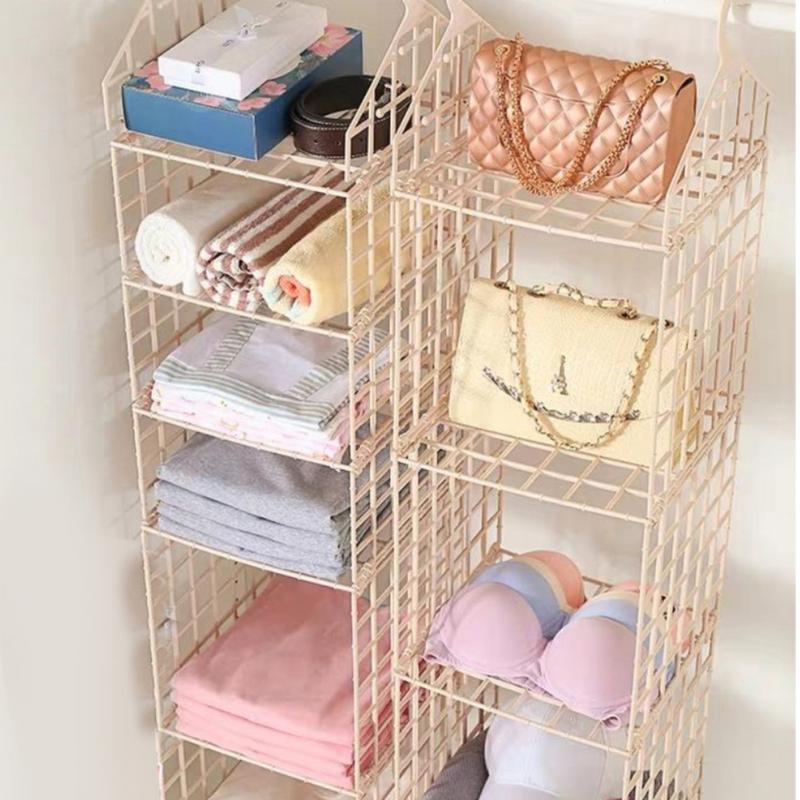Multilayer Hanging Clothes Shelves - Image 17