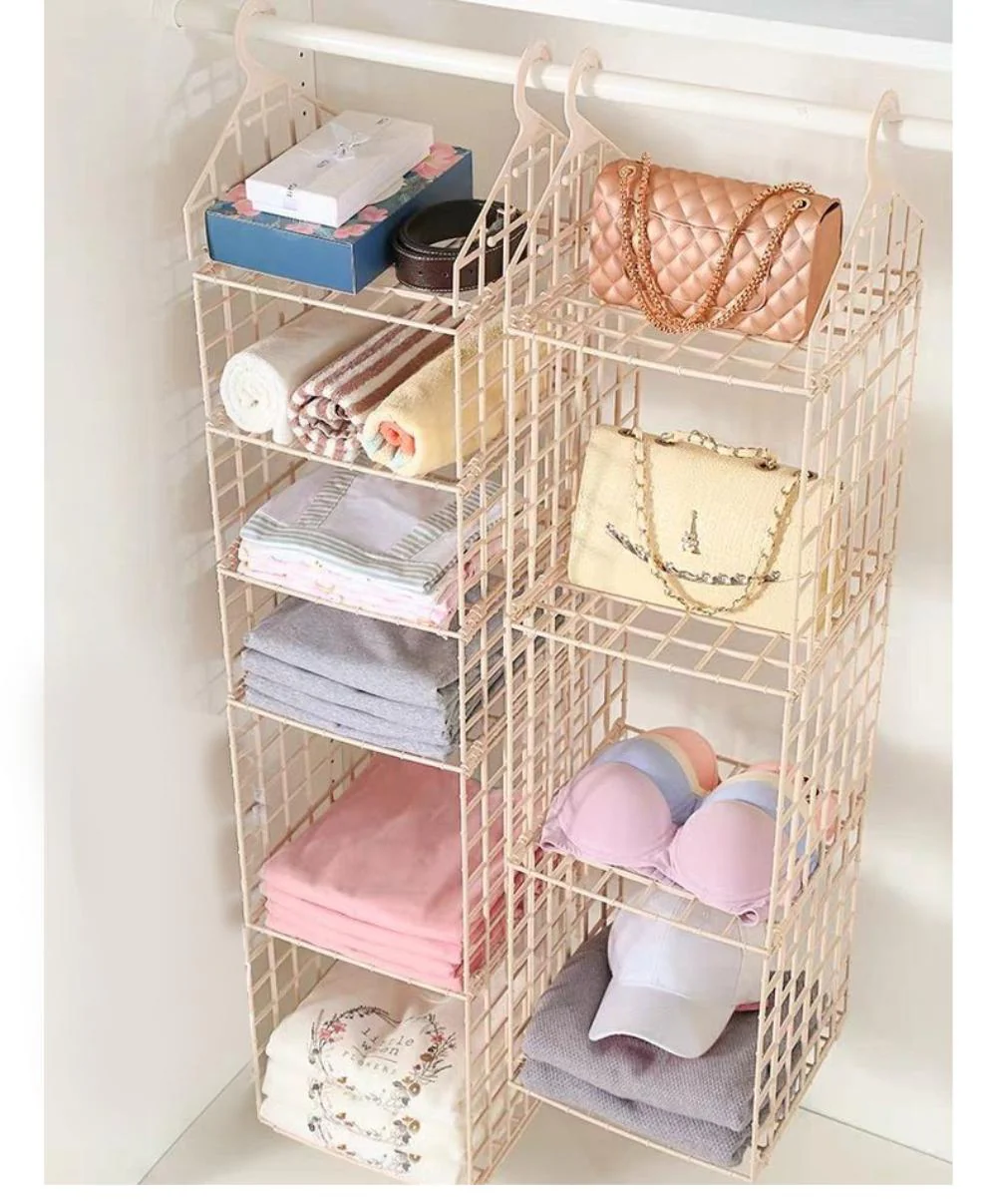 Multilayer Hanging Clothes Shelves - Image 19