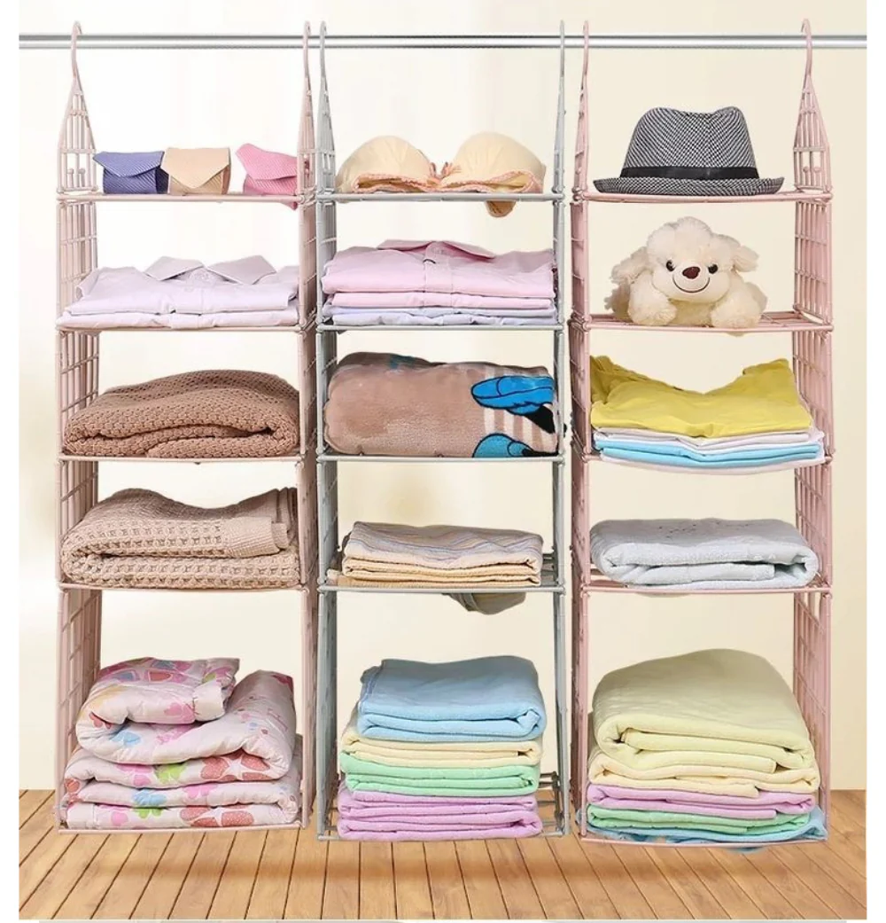 Multilayer Hanging Clothes Shelves - Image 25