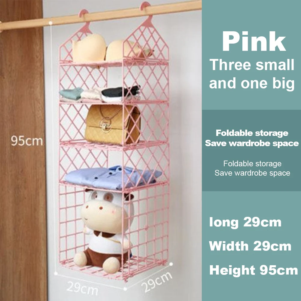 Multilayer Hanging Clothes Shelves - Image 3