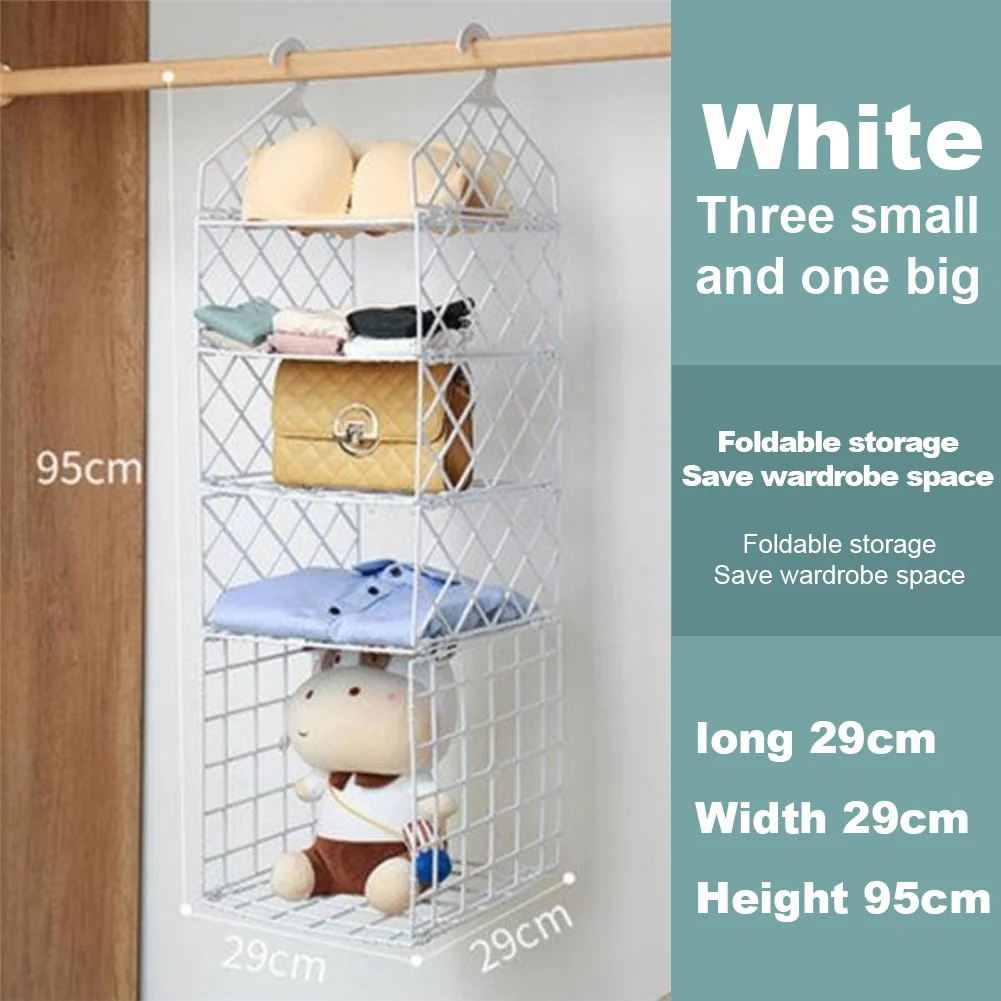 Multilayer Hanging Clothes Shelves - Image 4