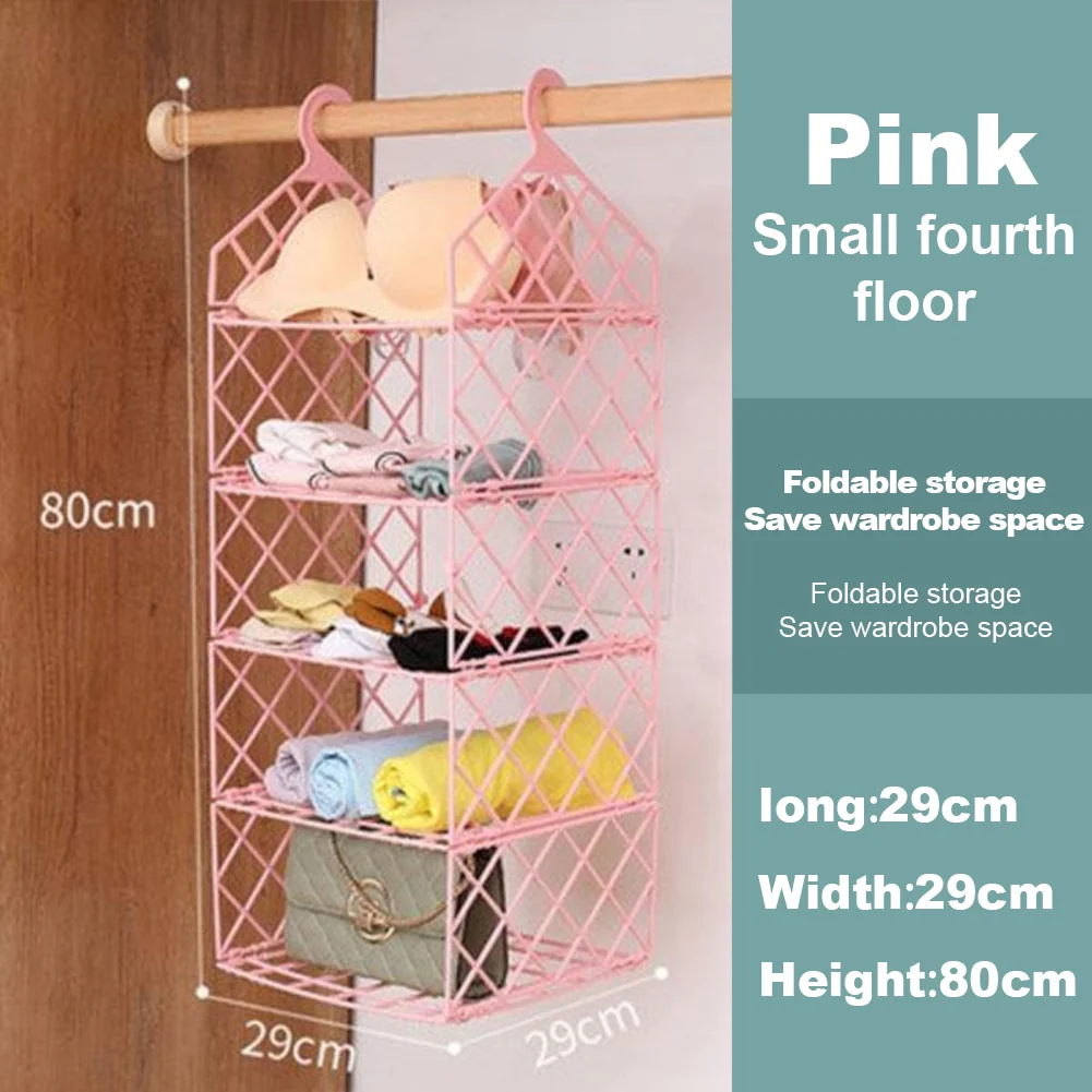 Multilayer Hanging Clothes Shelves - Image 6
