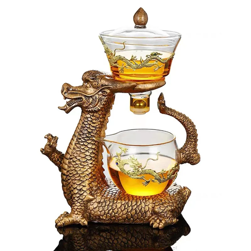 Mystic Dragon TeaCraft: Magnetic Glass Tea Set - Image 6