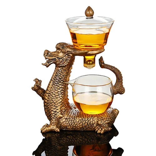 Mystic Dragon TeaCraft: Magnetic Glass Tea Set - Image 7
