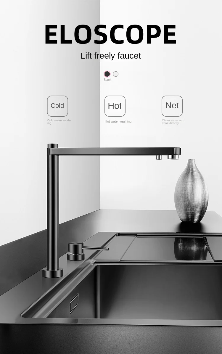 Nano Black Kitchen Sink - Image 24