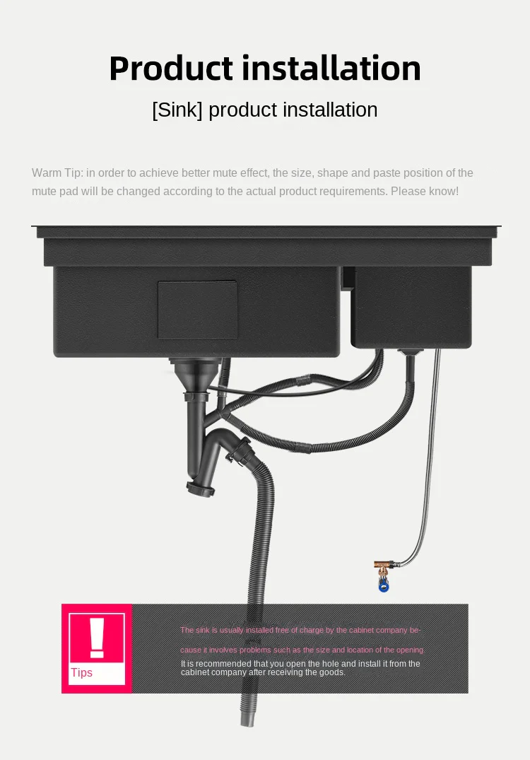 Nano Black Kitchen Sink - Image 35