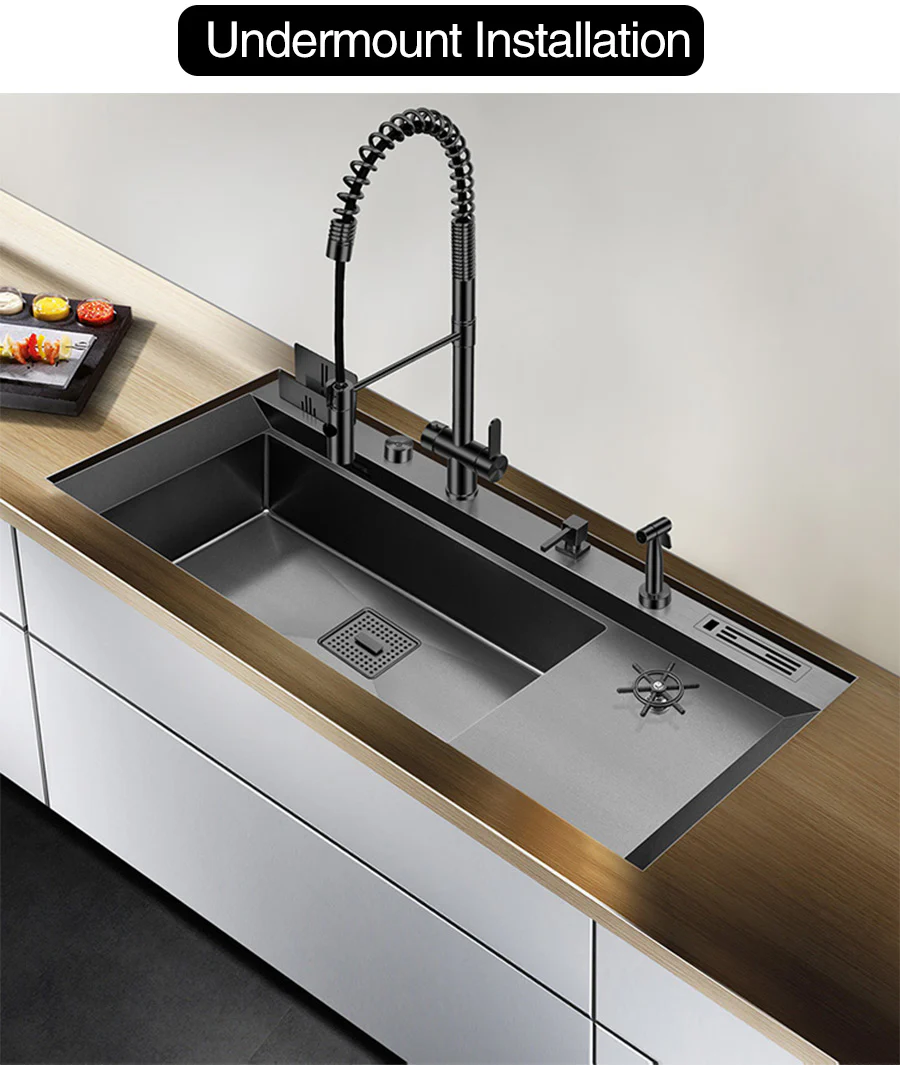 Nano Large Size Kitchen Sink - Image 20