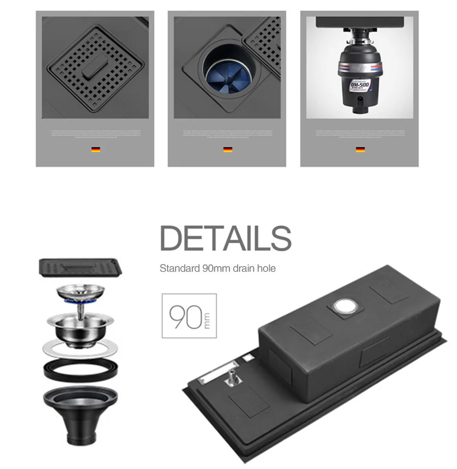 Nano Large Size Kitchen Sink - Image 29