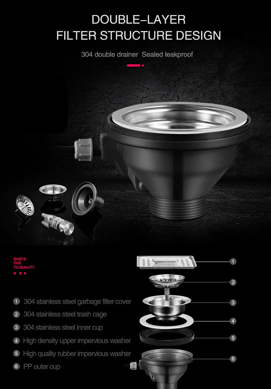 Nano Silver Large Kitchen Sink - Image 27