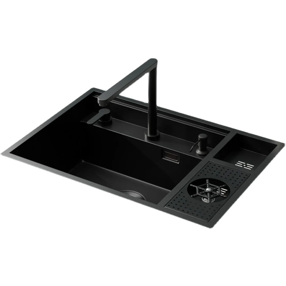 Nano Stainless Steel Hidden Kitchen Sink - Image 14