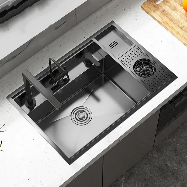 Nano Stainless Steel Hidden Kitchen Sink - Image 19