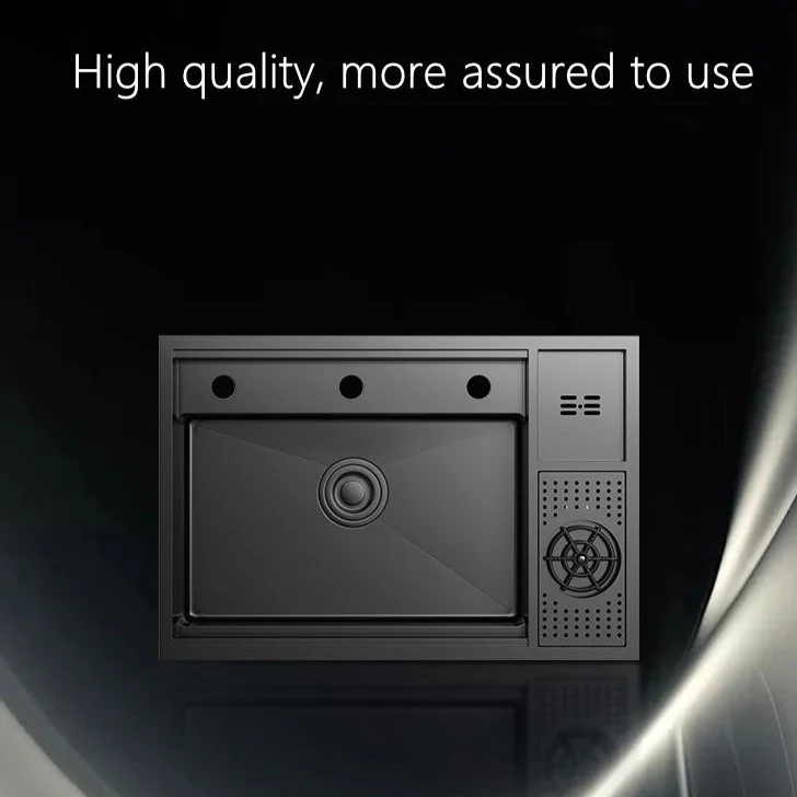 Nano Stainless Steel Hidden Kitchen Sink - Image 20