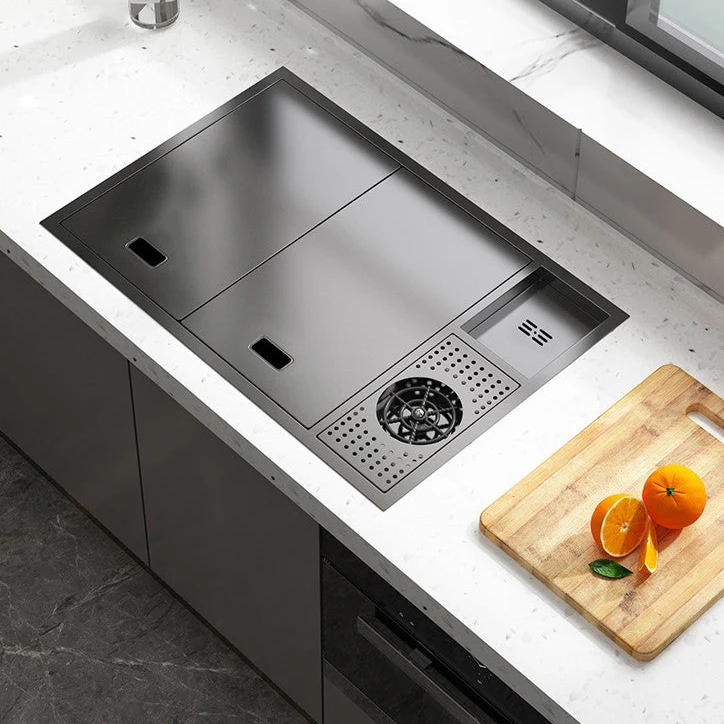Nano Stainless Steel Hidden Kitchen Sink - Image 23
