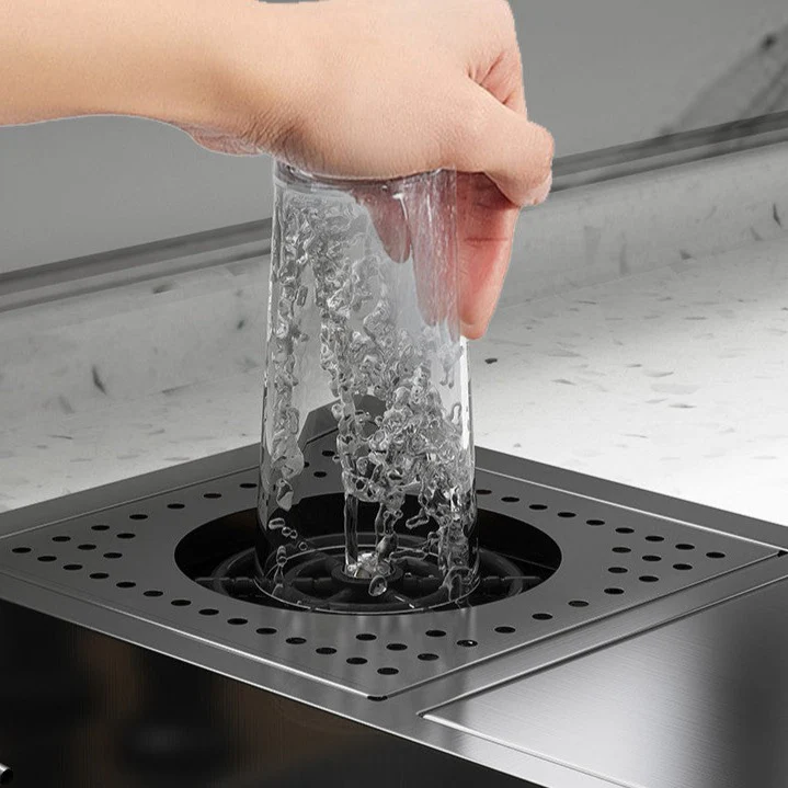 Nano Stainless Steel Hidden Kitchen Sink - Image 24