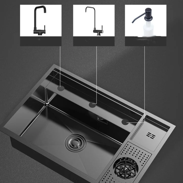 Nano Stainless Steel Hidden Kitchen Sink - Image 29