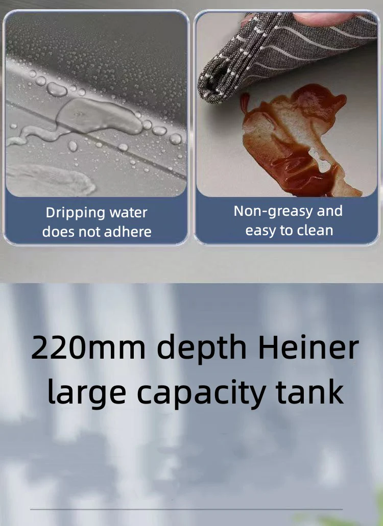 Nano Stainless Steel Knife Holder Waterfall Sink - Image 18