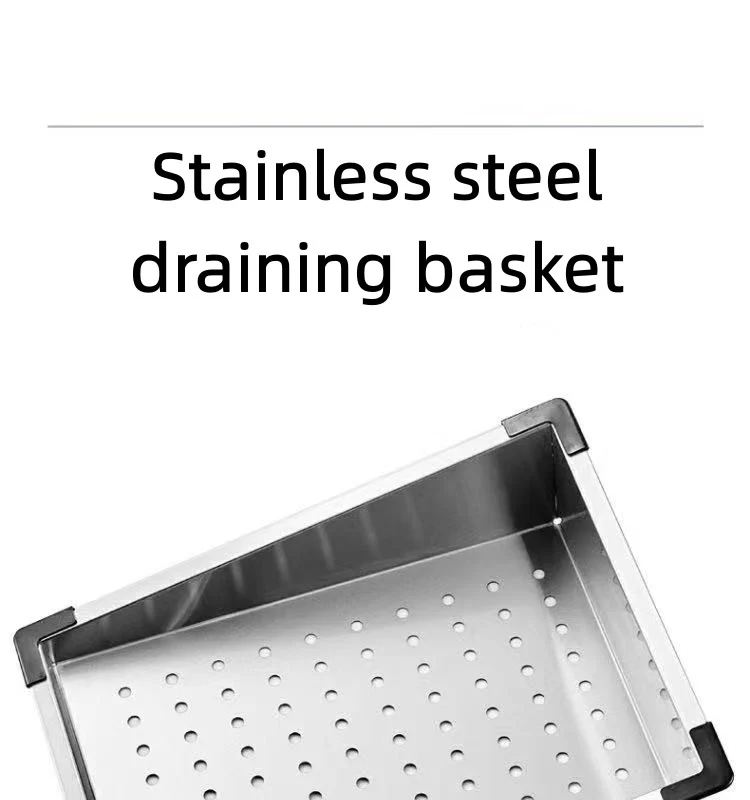Nano Stainless Steel Knife Holder Waterfall Sink - Image 27