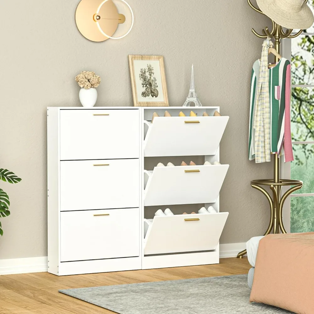 Narrow Shoe Storage Cabinet - Image 3