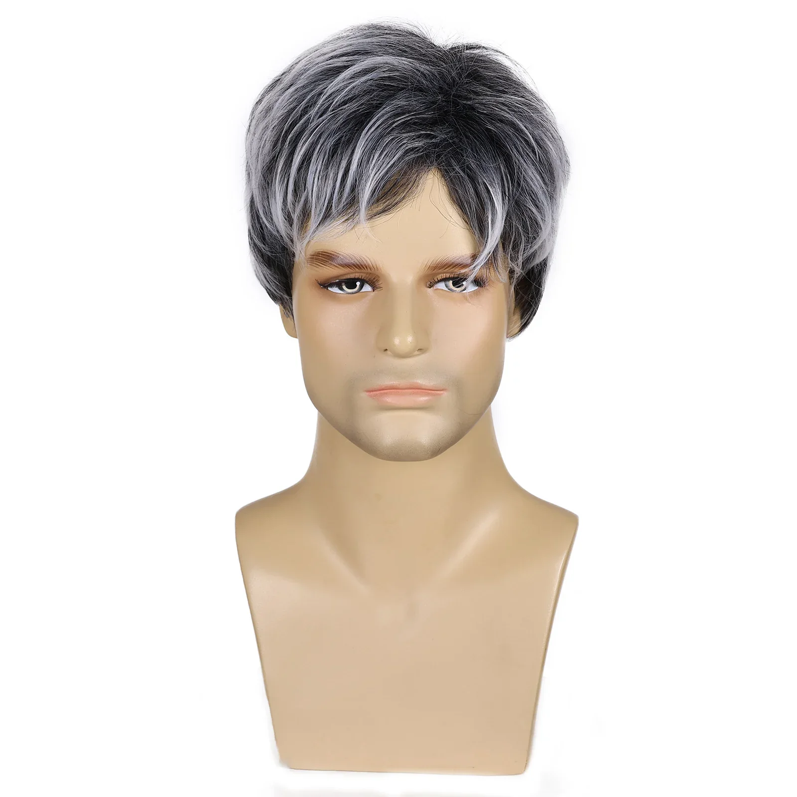 Natural Gray Hair Wig - Image 8